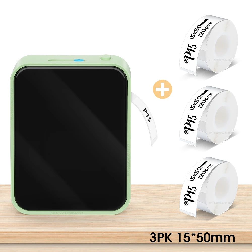 Portable Bluetooth Label Printer  Inkless & Wireless