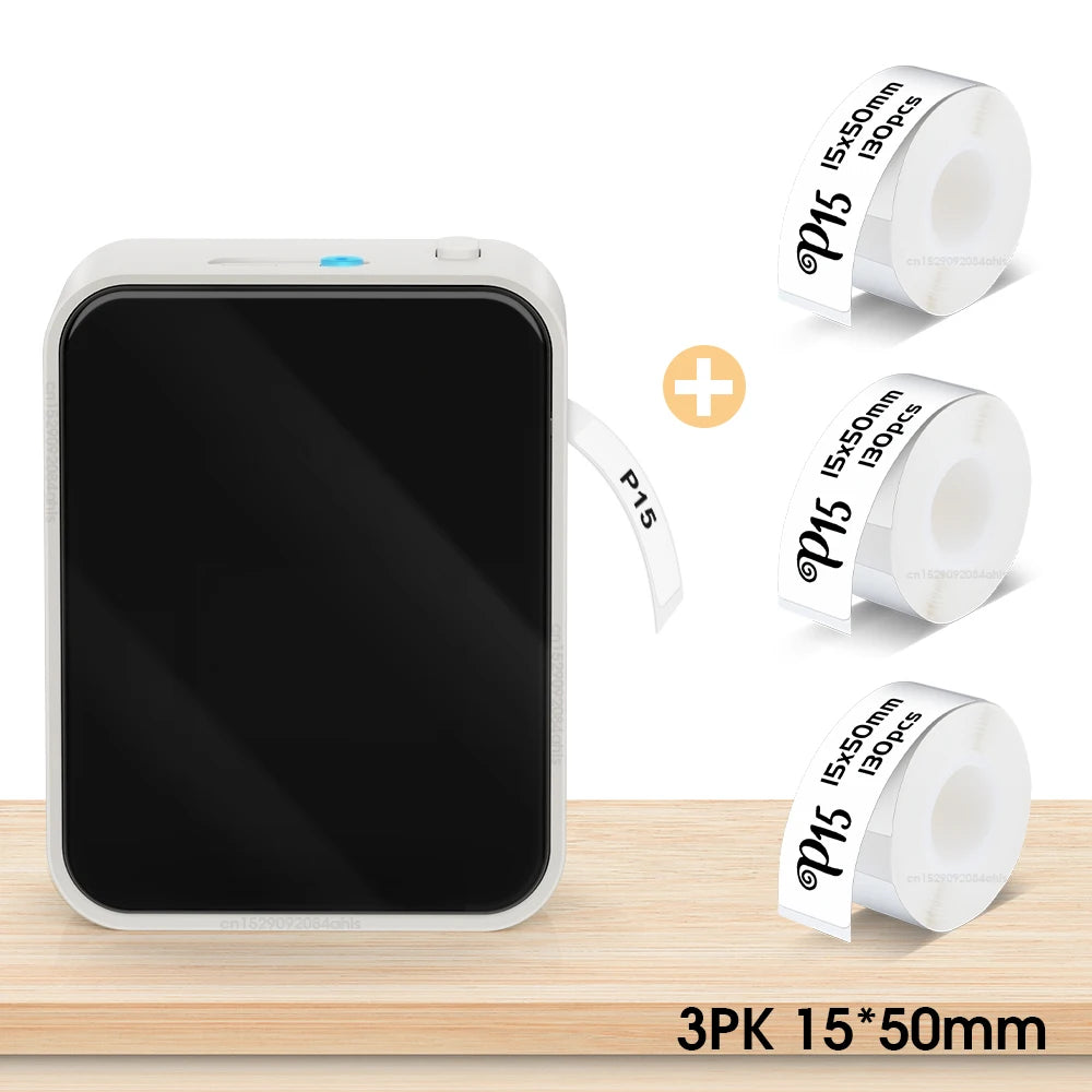 Portable Bluetooth Label Printer  Inkless & Wireless