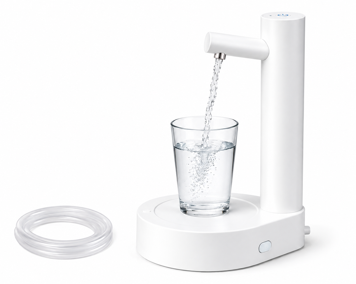USB Rechargeable Electric Water Bottle Dispenser  Automatic Water Pump for Large Bottles