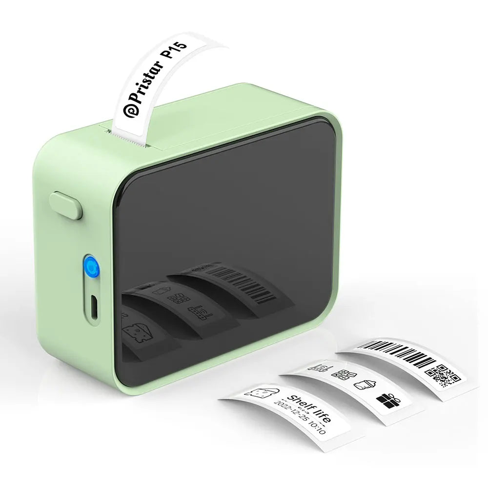 Portable Bluetooth Label Printer  Inkless & Wireless
